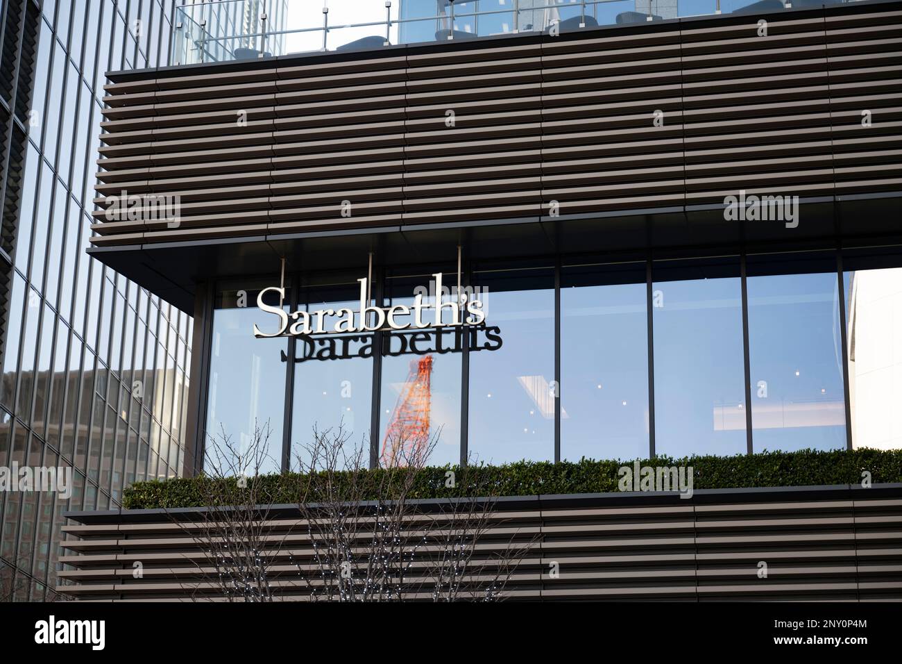 Tokyo, Japan. 28th Feb, 2023. A Sarabeth's location. The New York City