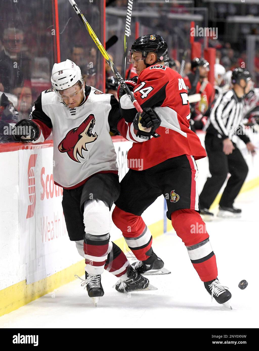 Senators' Alex Burrows suspended 10 games for kneeing Taylor Hall 