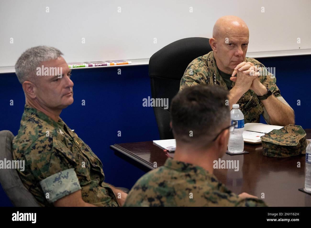 U S Marine Corps Gen David H Berger The Th Commandant Of The Marine Corps Receives An