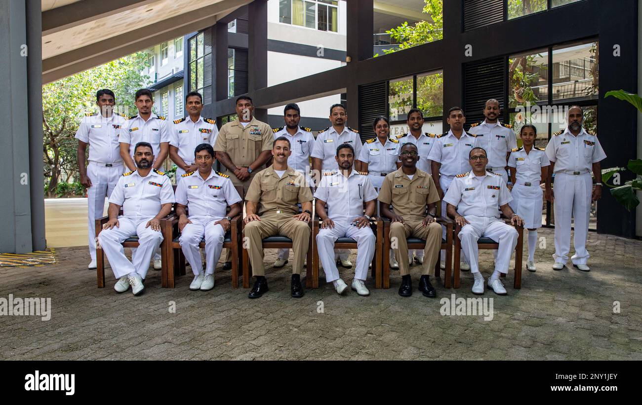 COLOMBO, Sri Lanka (Jan. 20, 2023) U.S. Navy medical staff from the