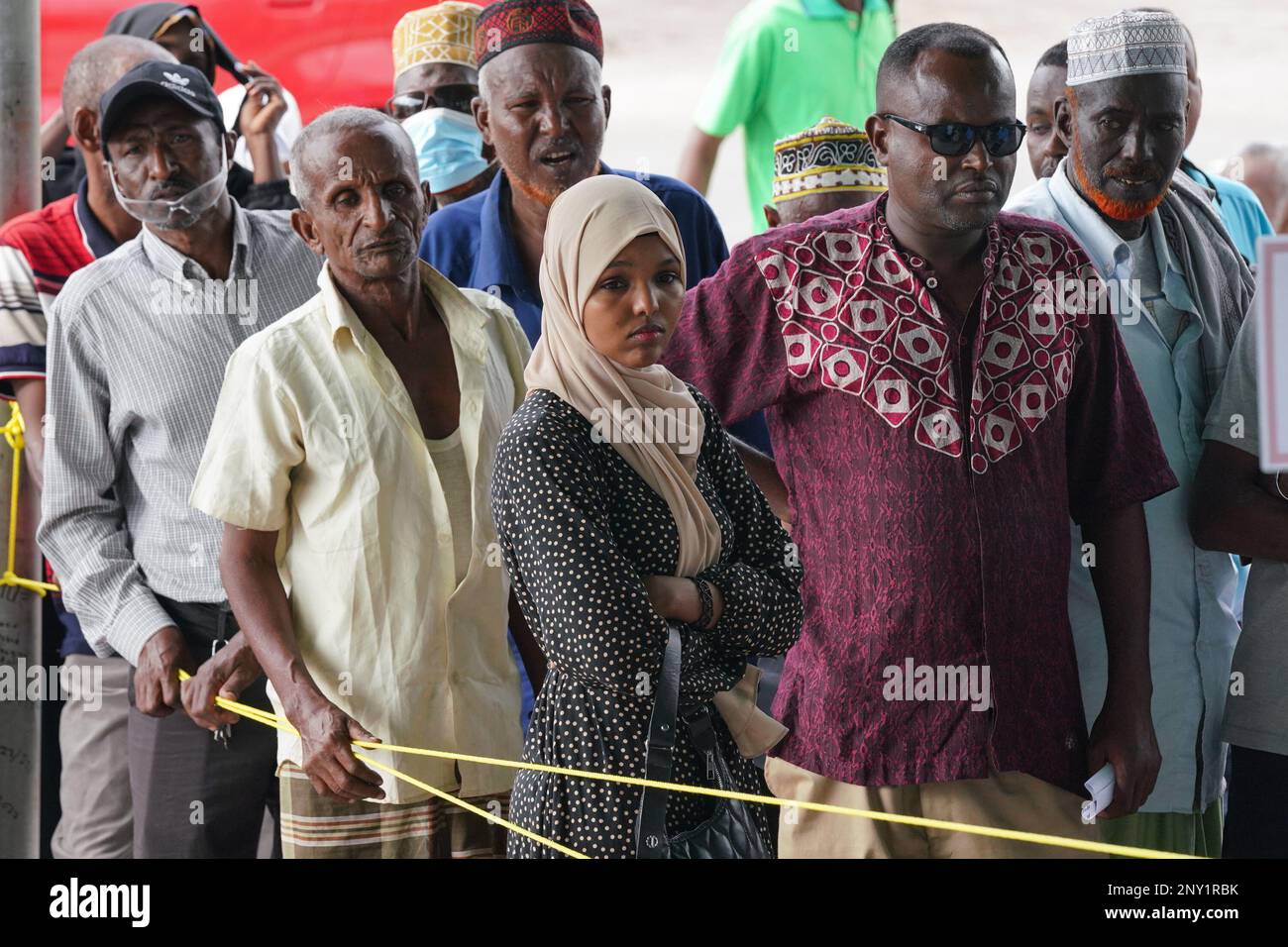 Djibouti City, Djibouti. 28th Feb, 2023. Local patients and their