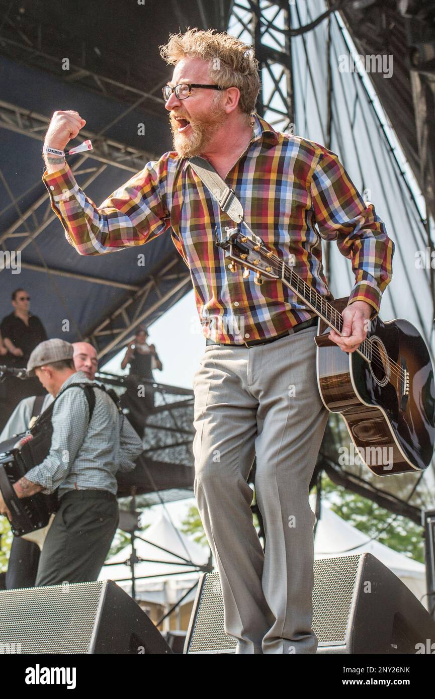 Dave King of Flogging Molly performs during the 3rd Annual Shaky Knees