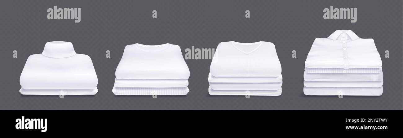 clean folded clothes laundry clipart