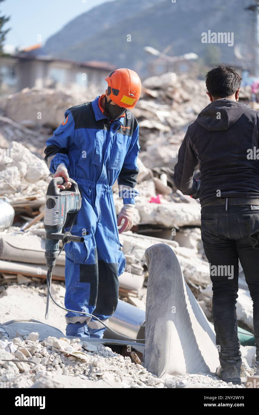 Antakya, Hatay, Turkey February 12th, 2023 Turkey Earthquake