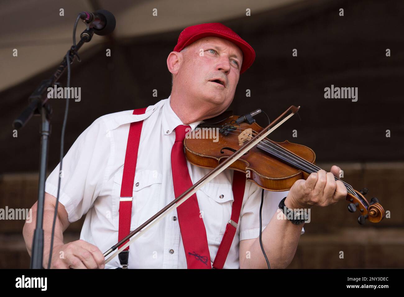 Jambalaya Cajun Band with special guest D.L. Menard performs during the