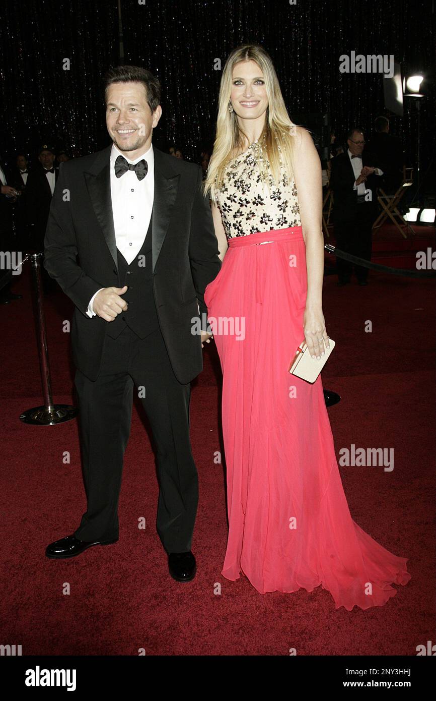 Actor Mark Wahlberg and wife, Rhea Durham arrive at the 83rd Annual Academy Awards held at the Kodak Theatre on February 27, 2011 in Hollywood, California. Photo by Francis Specker Stock Photo