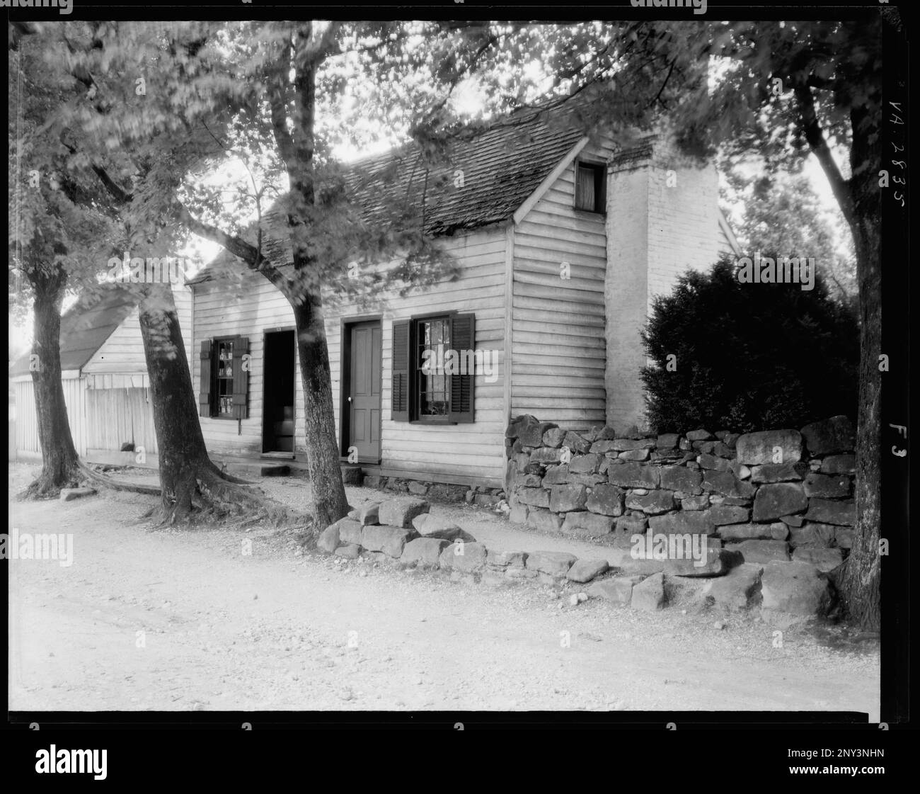 Mrs. Ebert's Store, Sunken Road, Fredericksburg, Virginia. Carnegie