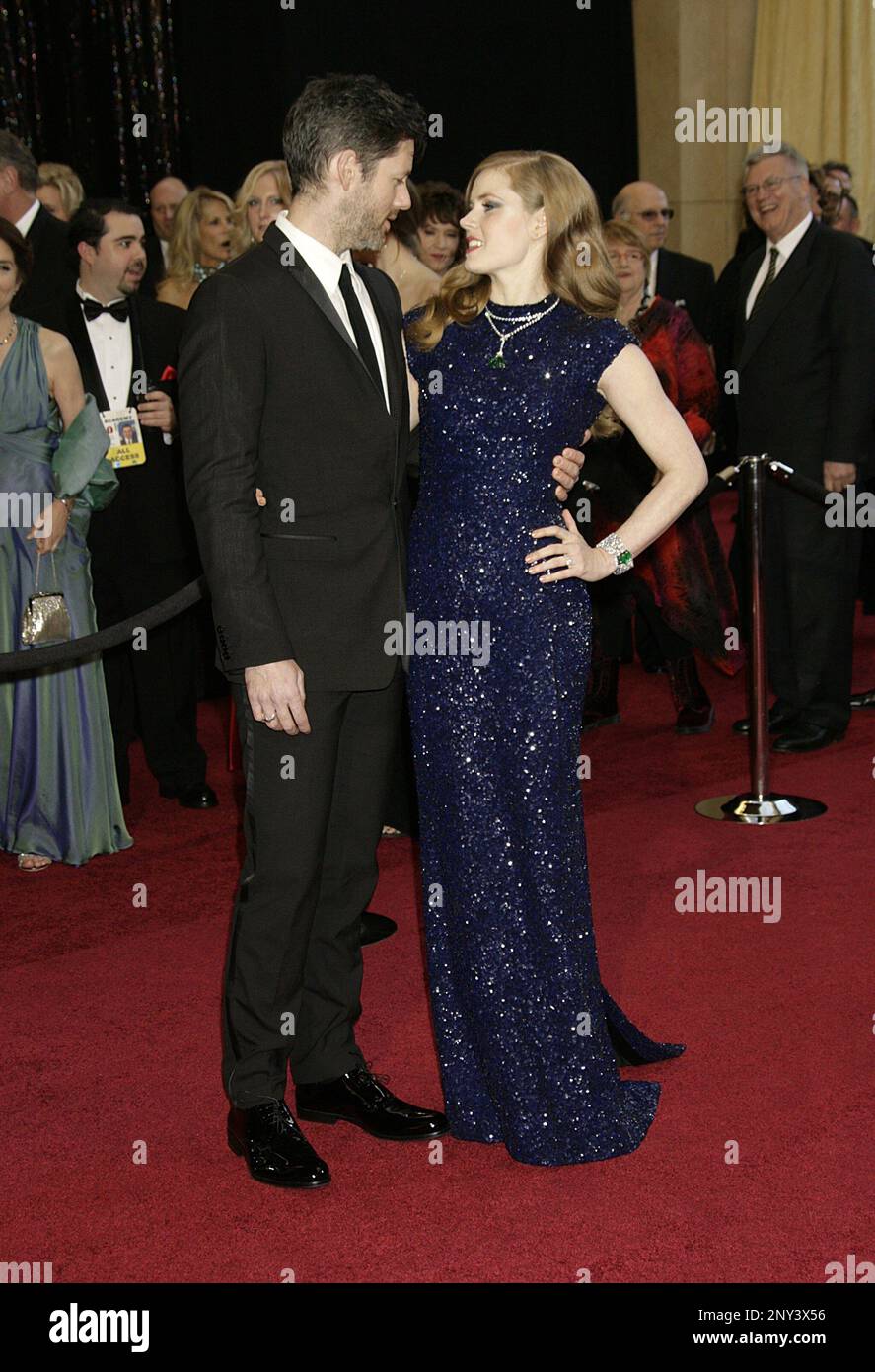 Darren Le Gallo and Amy Adams arrive at the 83rd Annual Academy Awards held at the Kodak Theatre on February 27, 2011 in Hollywood, California. Photo by Francis Specker Stock Photo