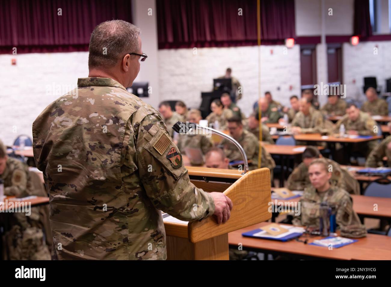 U.S. Air Force Chief Master Sgt. Bill Smith, command chief master