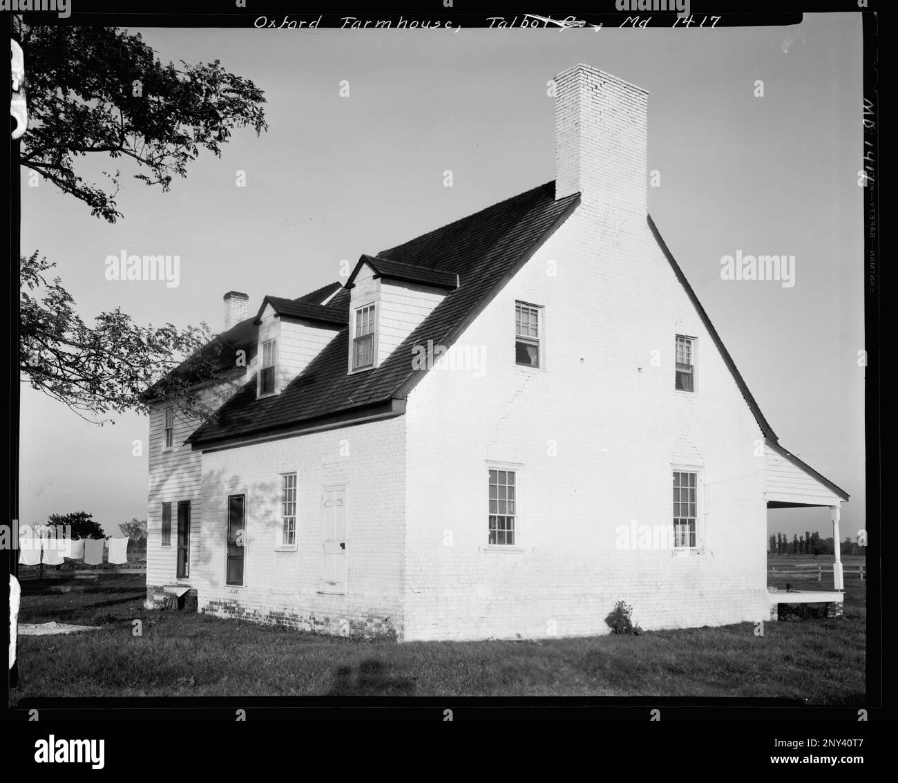 Oxford Farm House, Oxford vic., Talbot County, Maryland. Carnegie