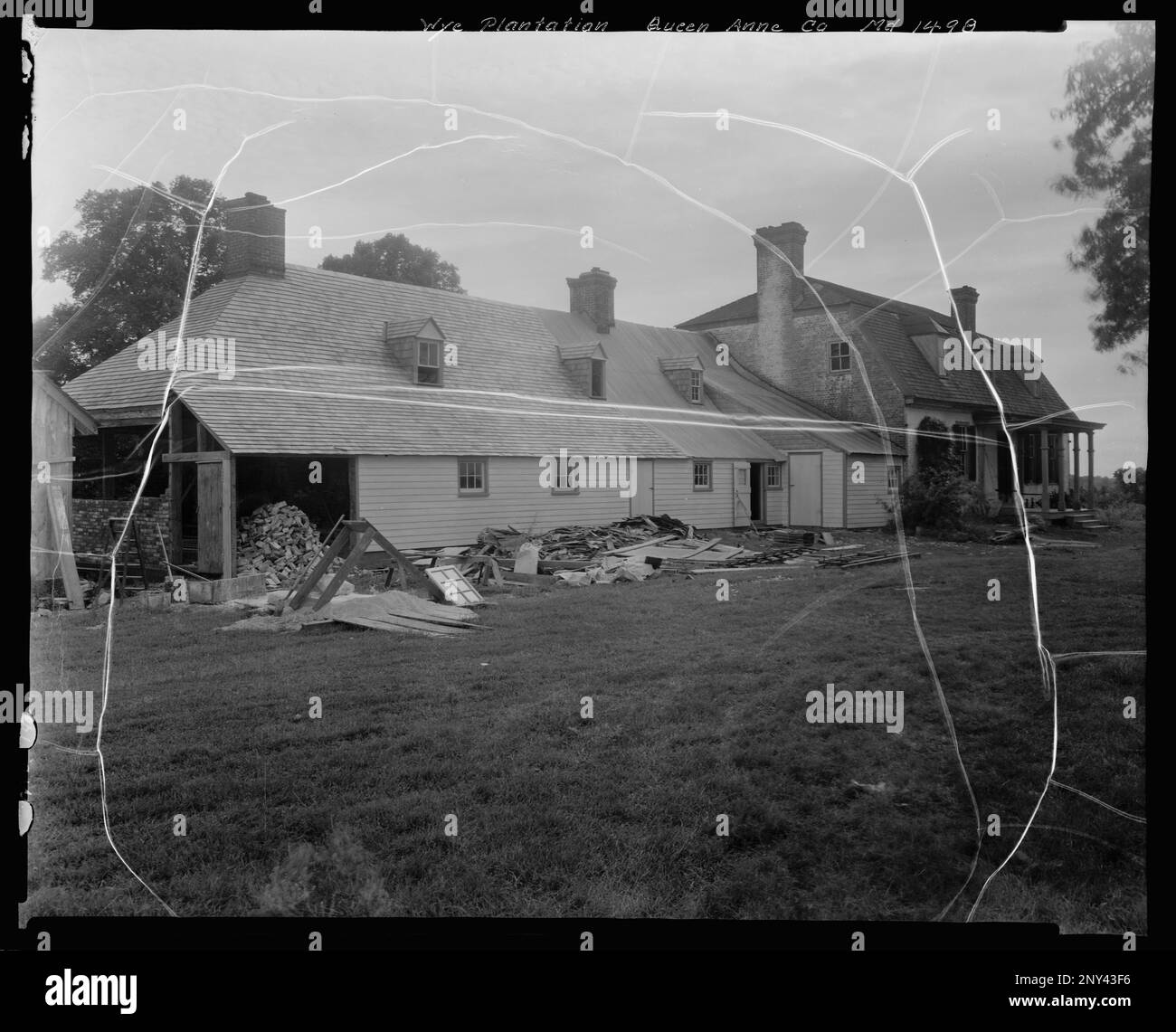 Wye Plantation, Queen Anne County, Maryland. Carnegie Survey of the