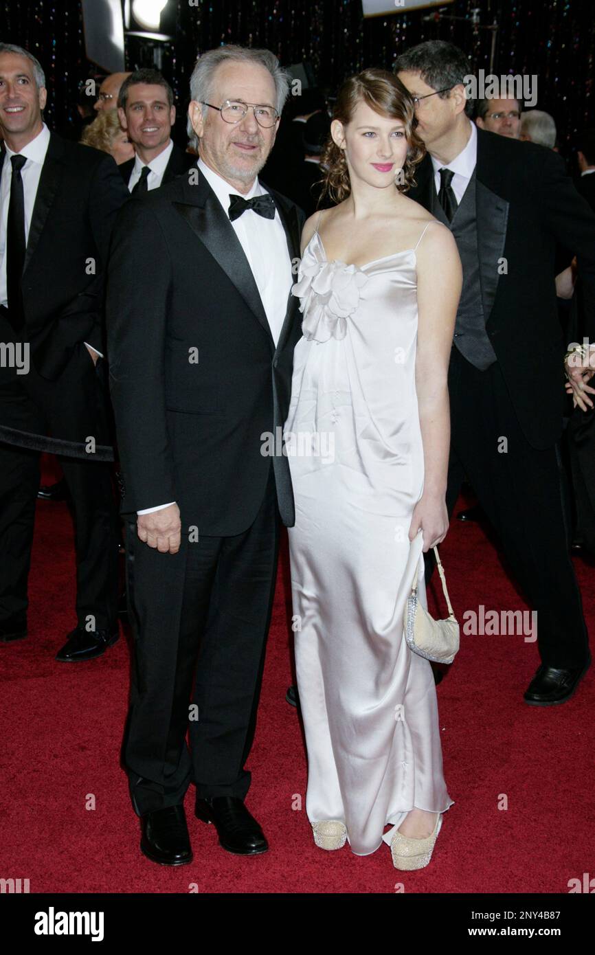 Director Steven Spielberg and daughter Sasha Spielberg arrive at the 83rd Annual Academy Awards held at the Kodak Theatre on February 27, 2011 in Hollywood, California. Photo by Francis Specker Stock Photo