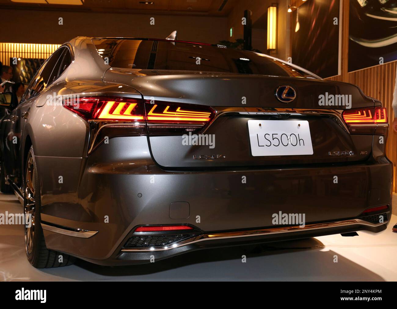 Toyota Motor Corporation unveils new redesigned LEXUS in Tokyo on Oct ...