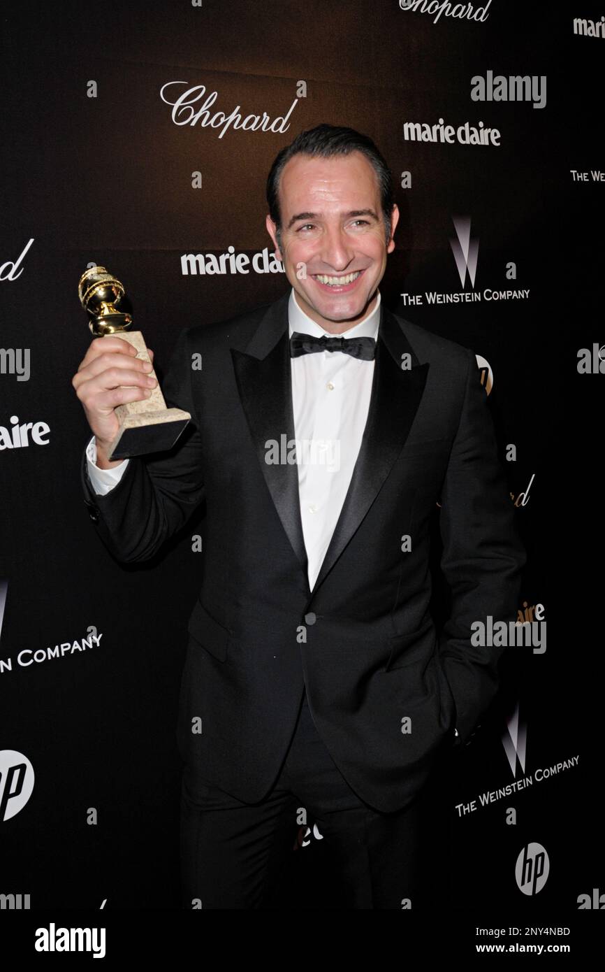 Jean Dujardin Attends The Weinstein Company Golden Globes After Party