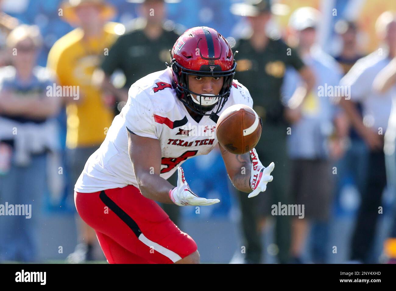 MORGANTOWN, WV - OCTOBER 14: Texas Tech Red Raiders Running Back Justin ...