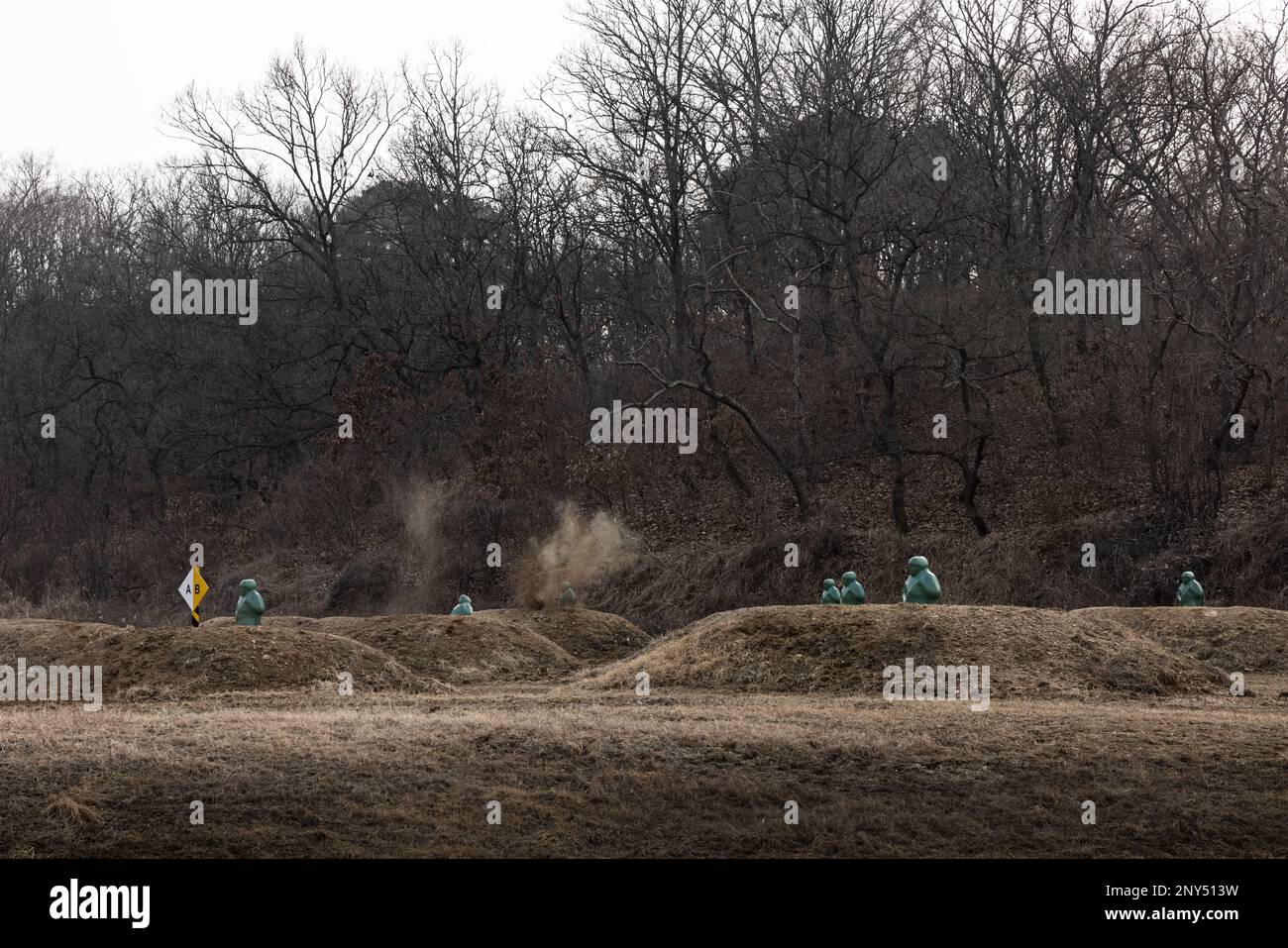 U.S. Marines with III Marine Expeditionary Force Support Battalion, III ...