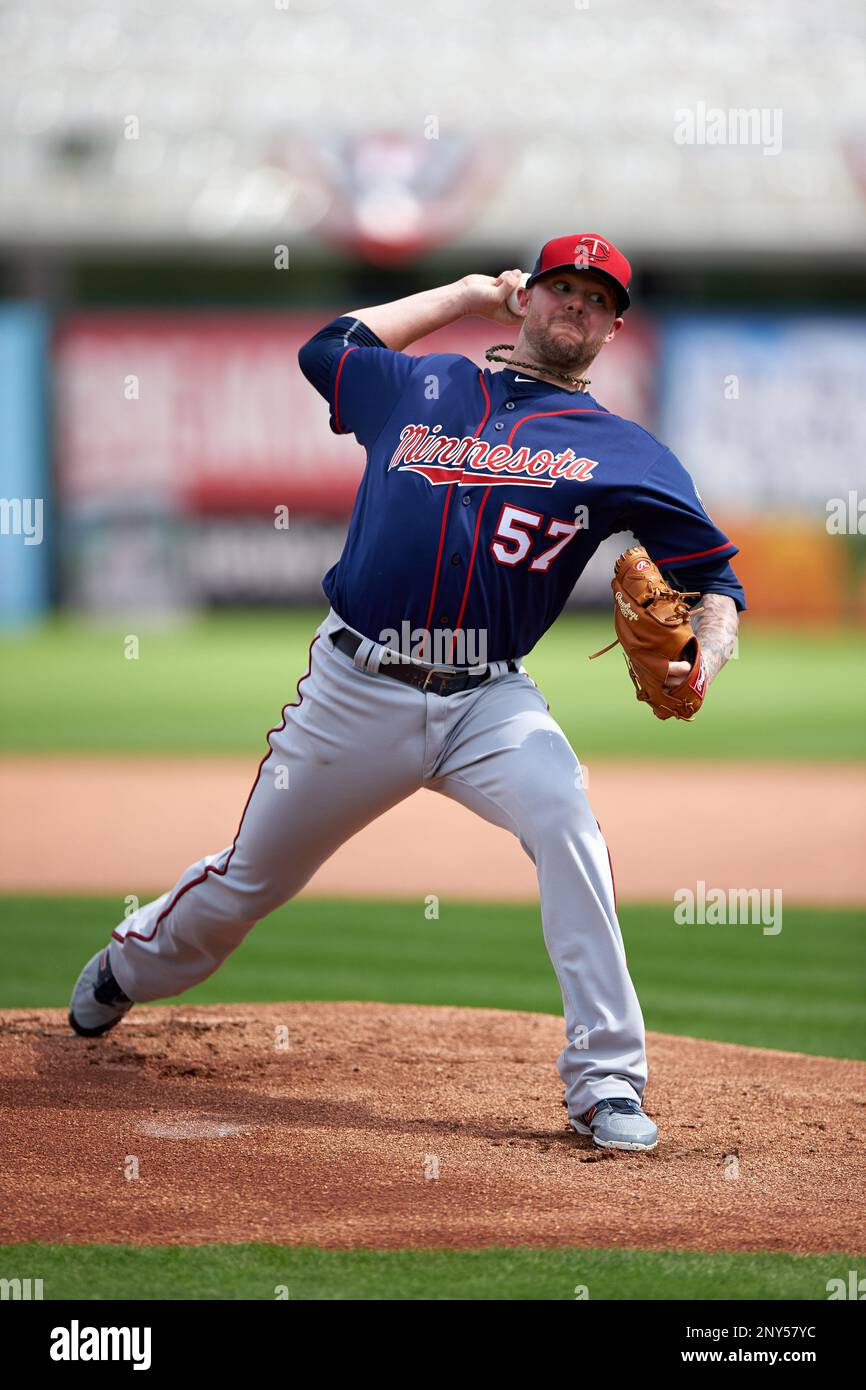 MLB: Ryan pressly (pitcher de los minnesota twins) y