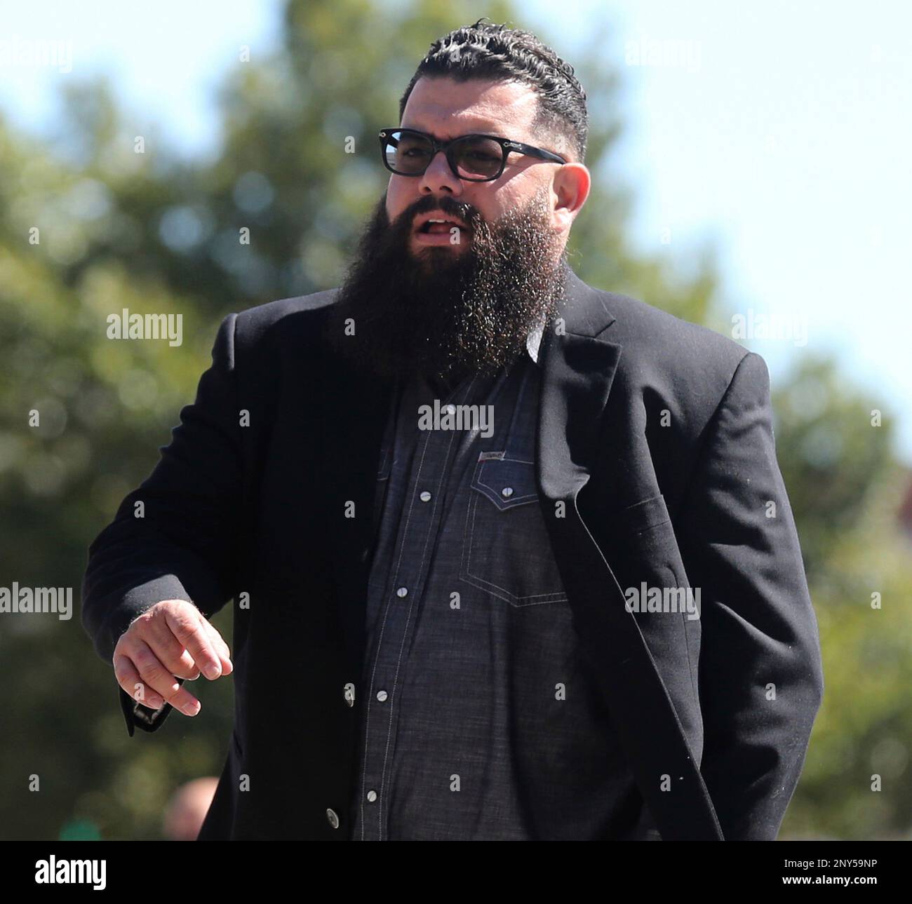 Christopher "Jake" Carrizal arrives at the McLennan County courthouse ...