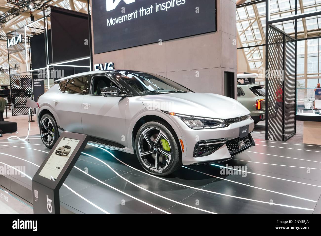 Kia EV6 GT electric car Stock Photo Alamy