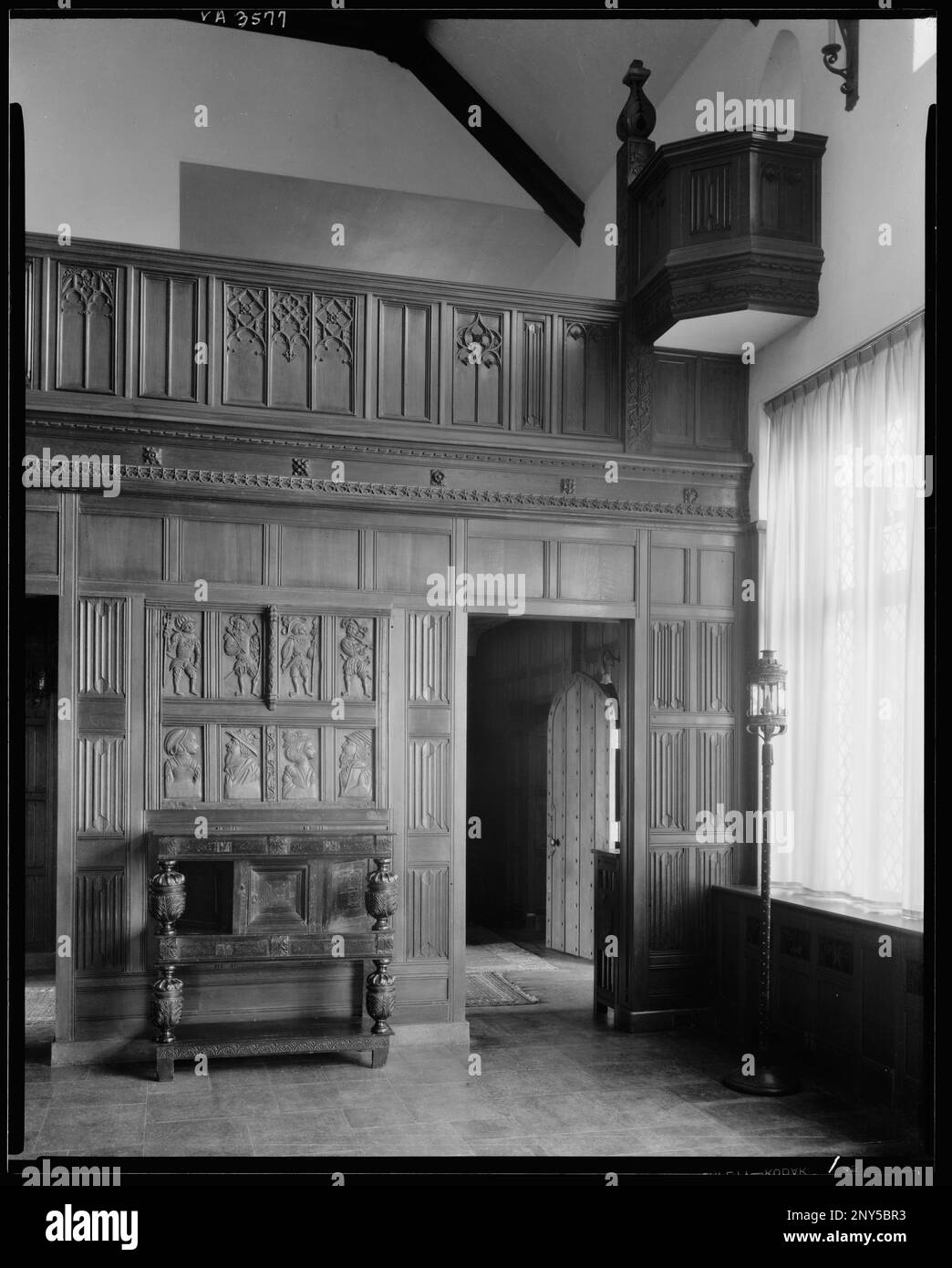 Agecroft Hall, Richmond, Henrico County, Virginia. Carnegie Survey of the Architecture of the