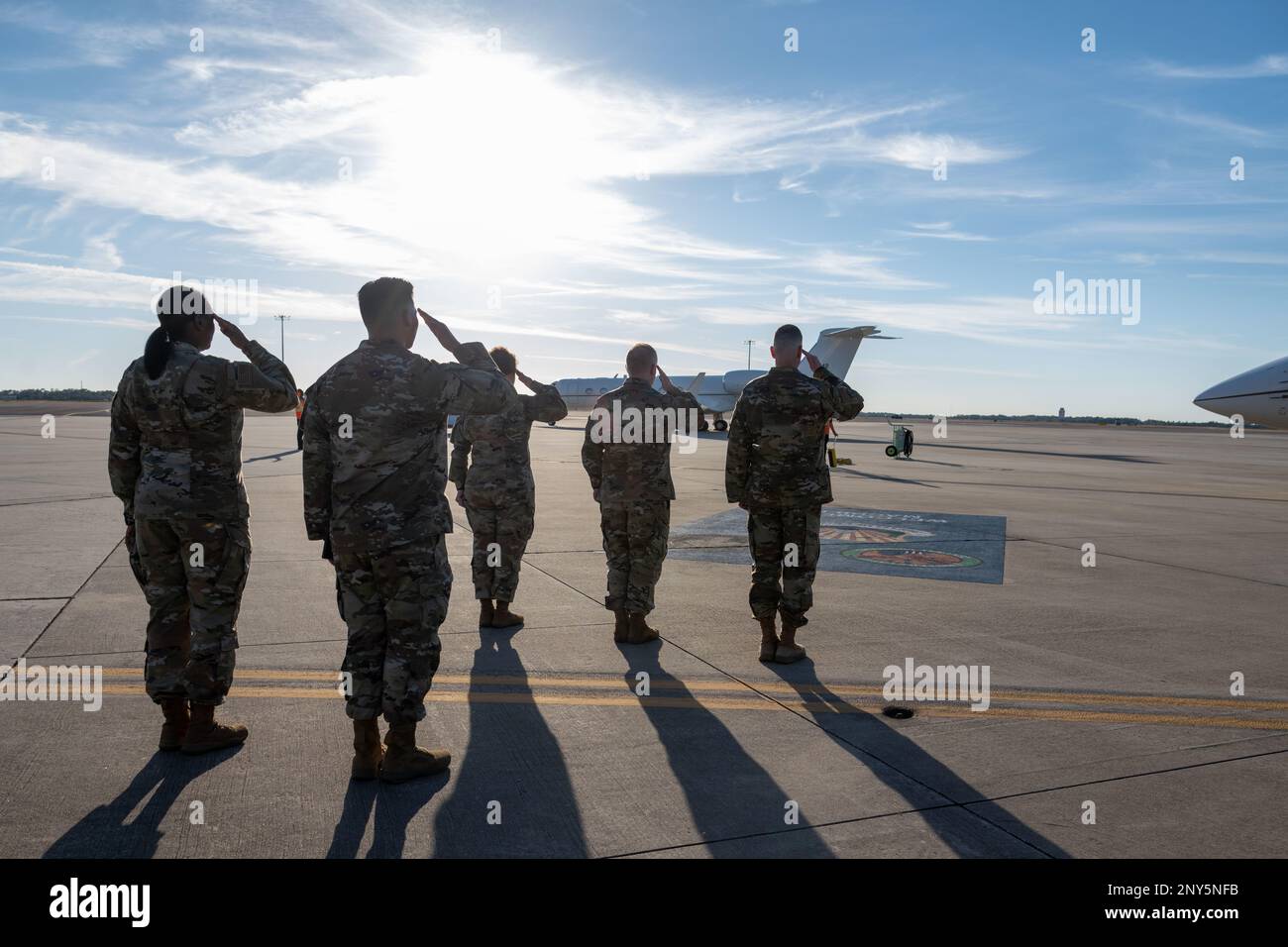 Leadership assigned to U.S. Central Command and the 6th Air Refueling ...