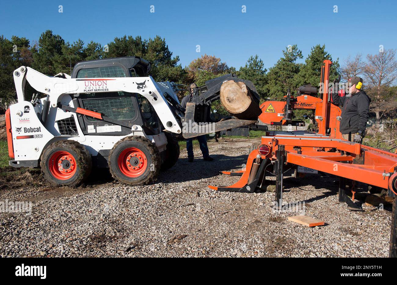 Adam Smith, forest products program leader for Nebraska Forest Service