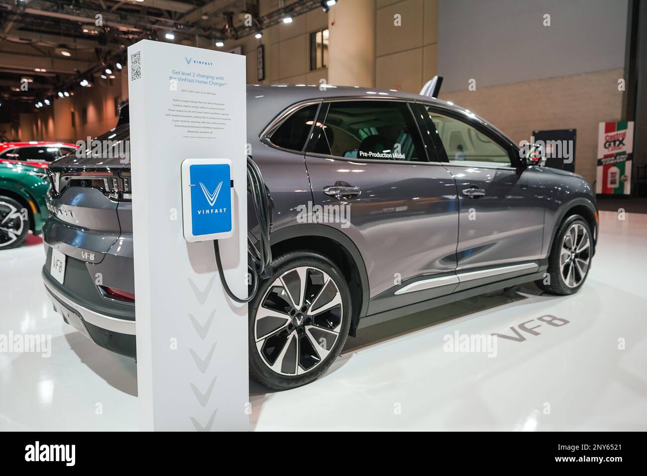 Pre production Electric SUVs VF6, VF7, VF8, VF9 from Vinfast electric