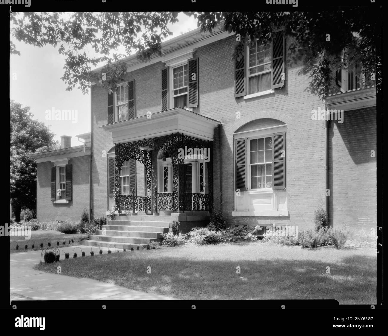 Doswell House, Fredericksburg, Virginia. Carnegie Survey of the