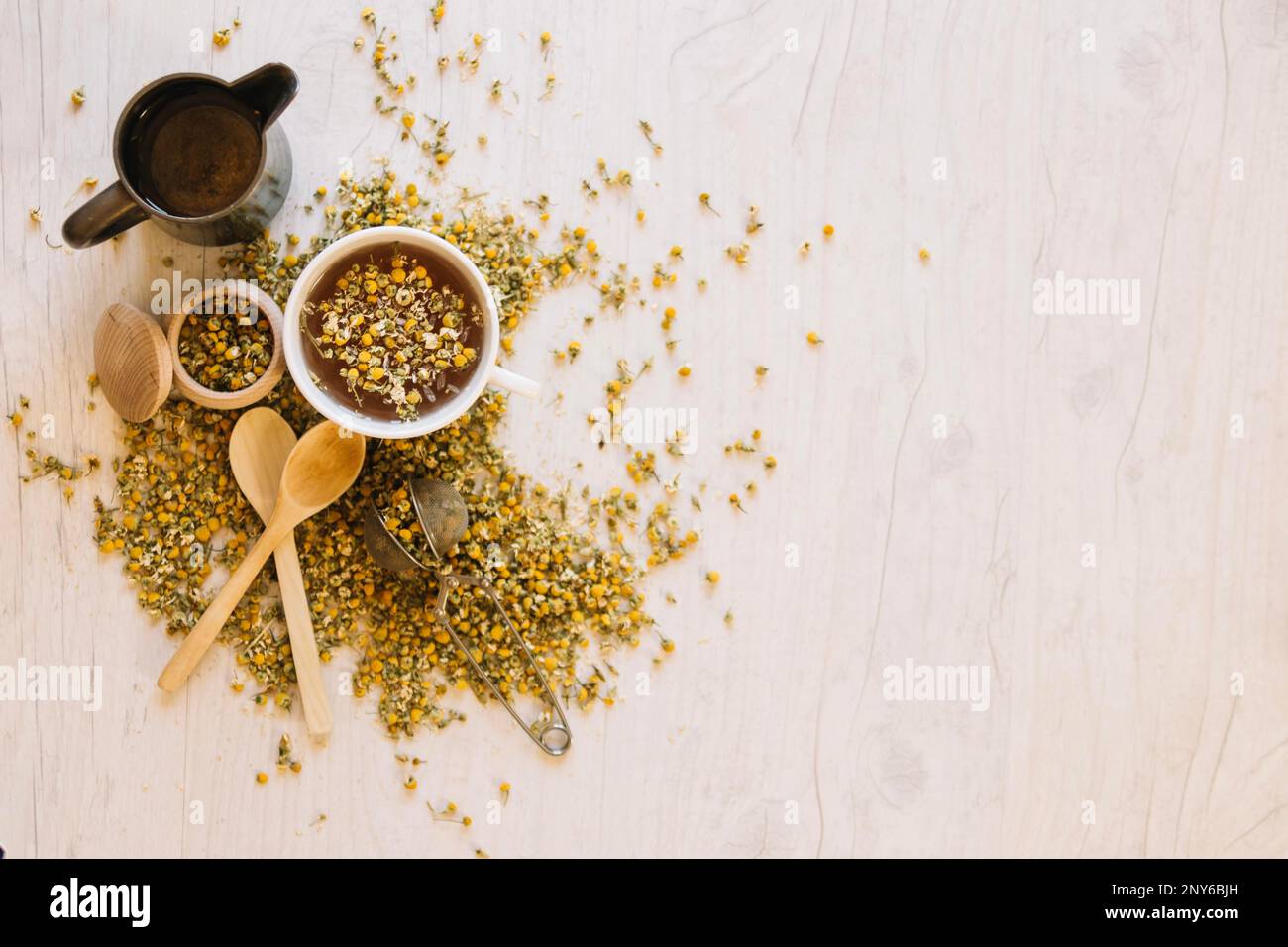 supplies tea brewing. High resolution photo Stock Photo Alamy