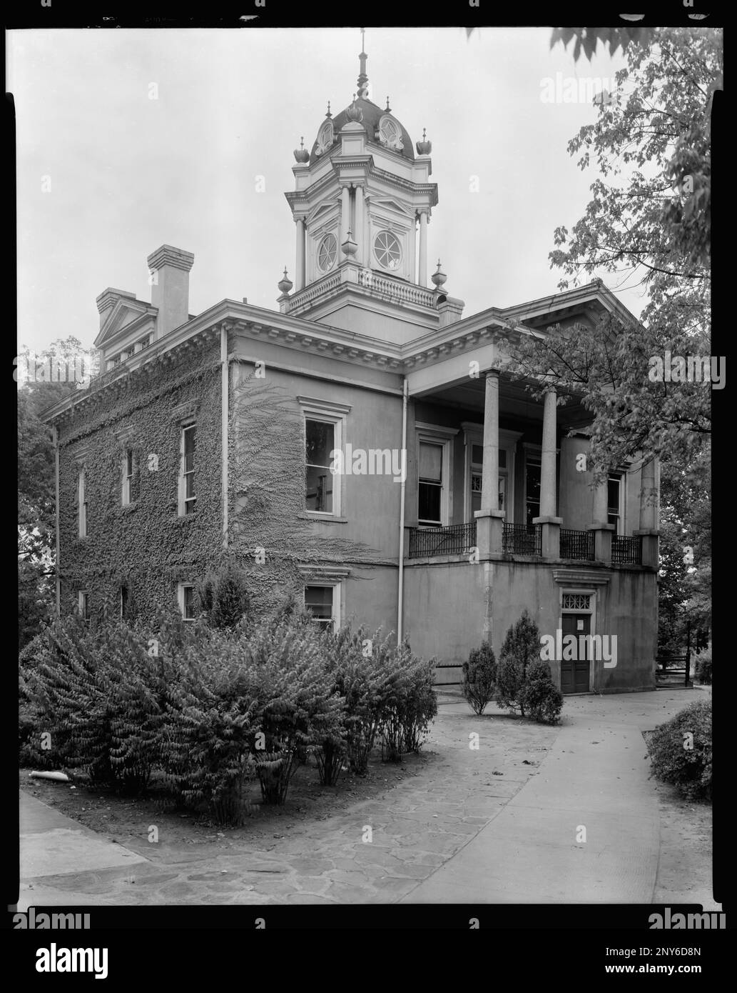 Court House, Burke County, North Carolina. Carnegie Survey