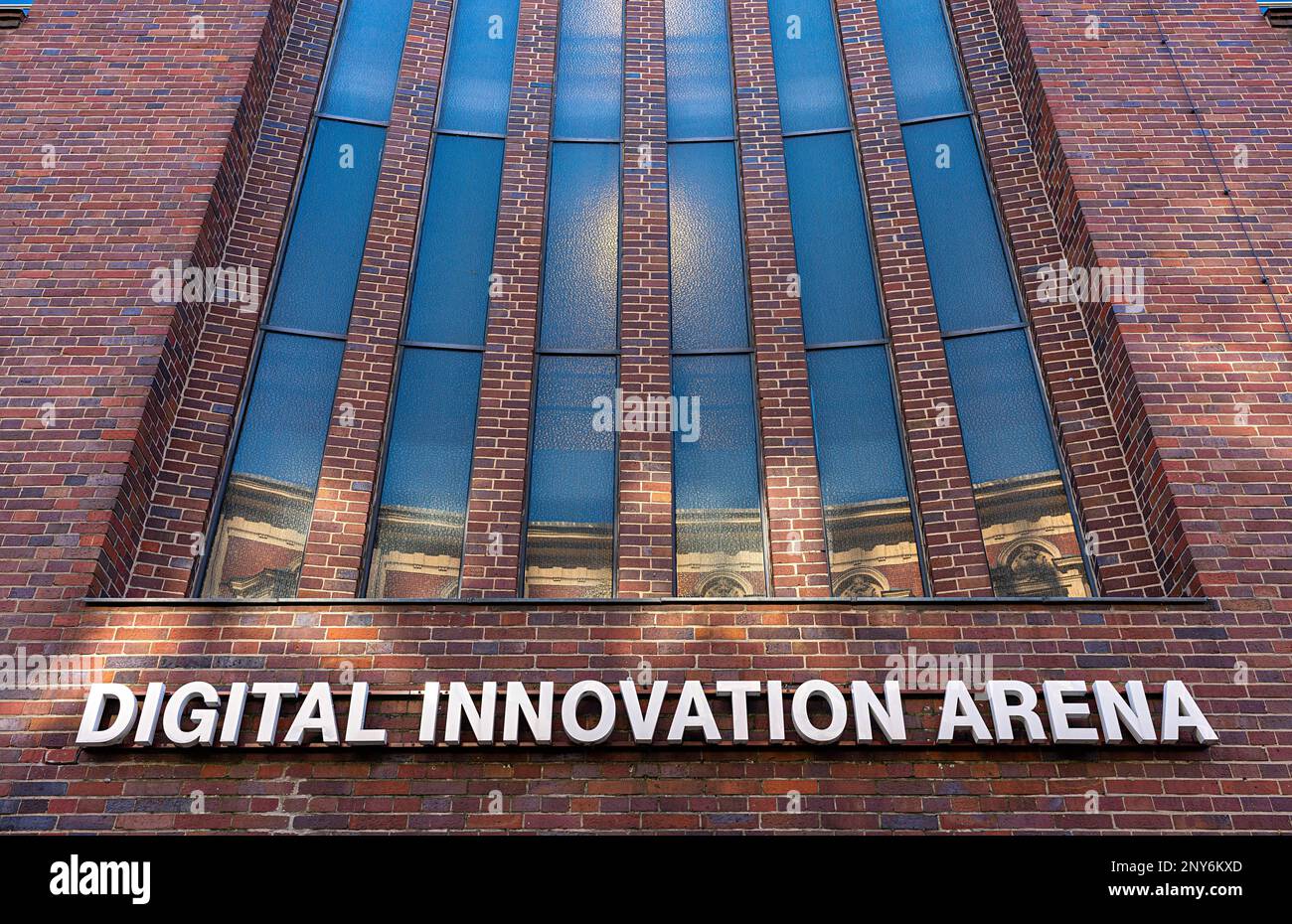 Telekom Innovation Arena, Winterfeldtstrasse, Berlin, Germany Stock Photo