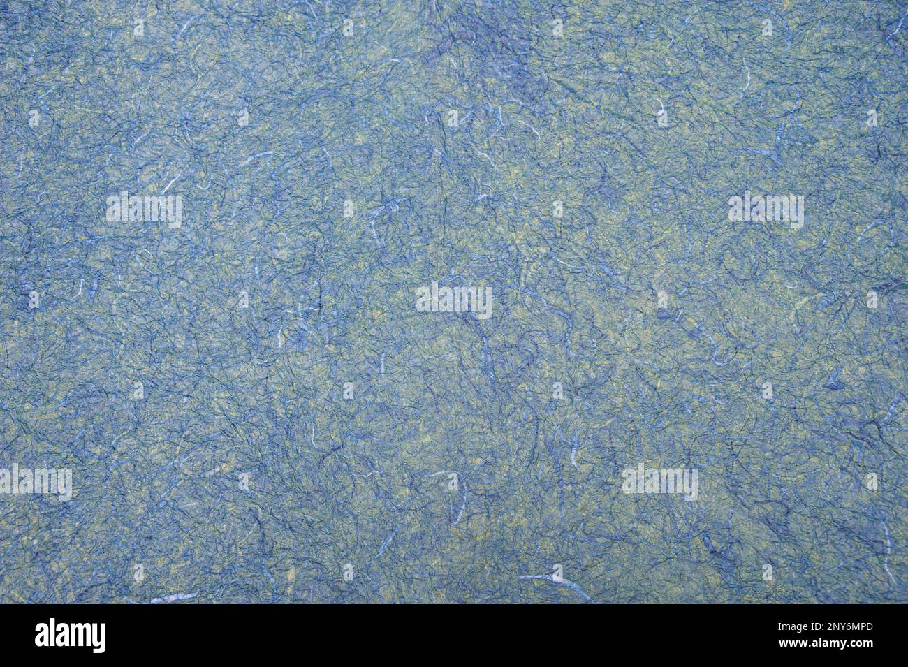 Abstract sky blue paper texture backgrounds with dark blue fibers