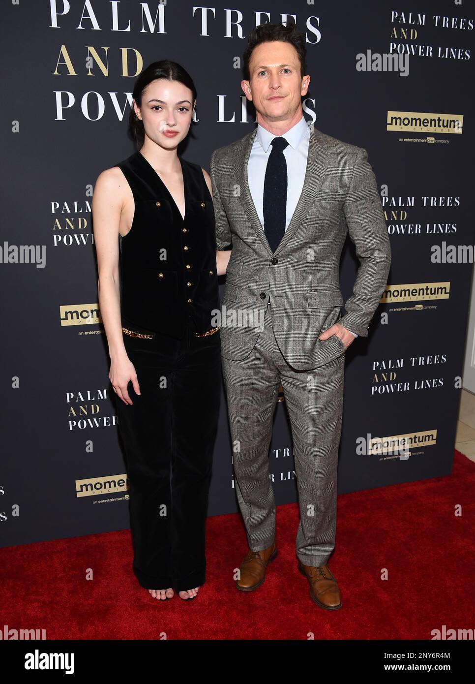 West Hollywood, USA. 01st Mar, 2023. Lily McInerny and Jonathan Tucker