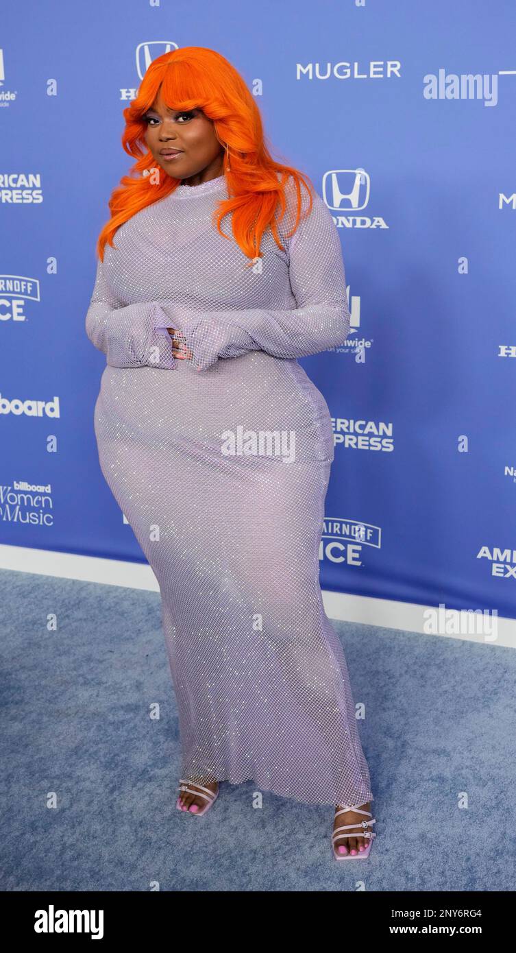 Honoree Lu Kala poses at the 2023 Billboard Women in Music Awards