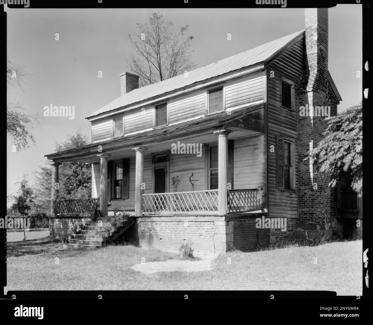 Waddell House, Elmwood, Iredell County, North Carolina. Carnegie Survey