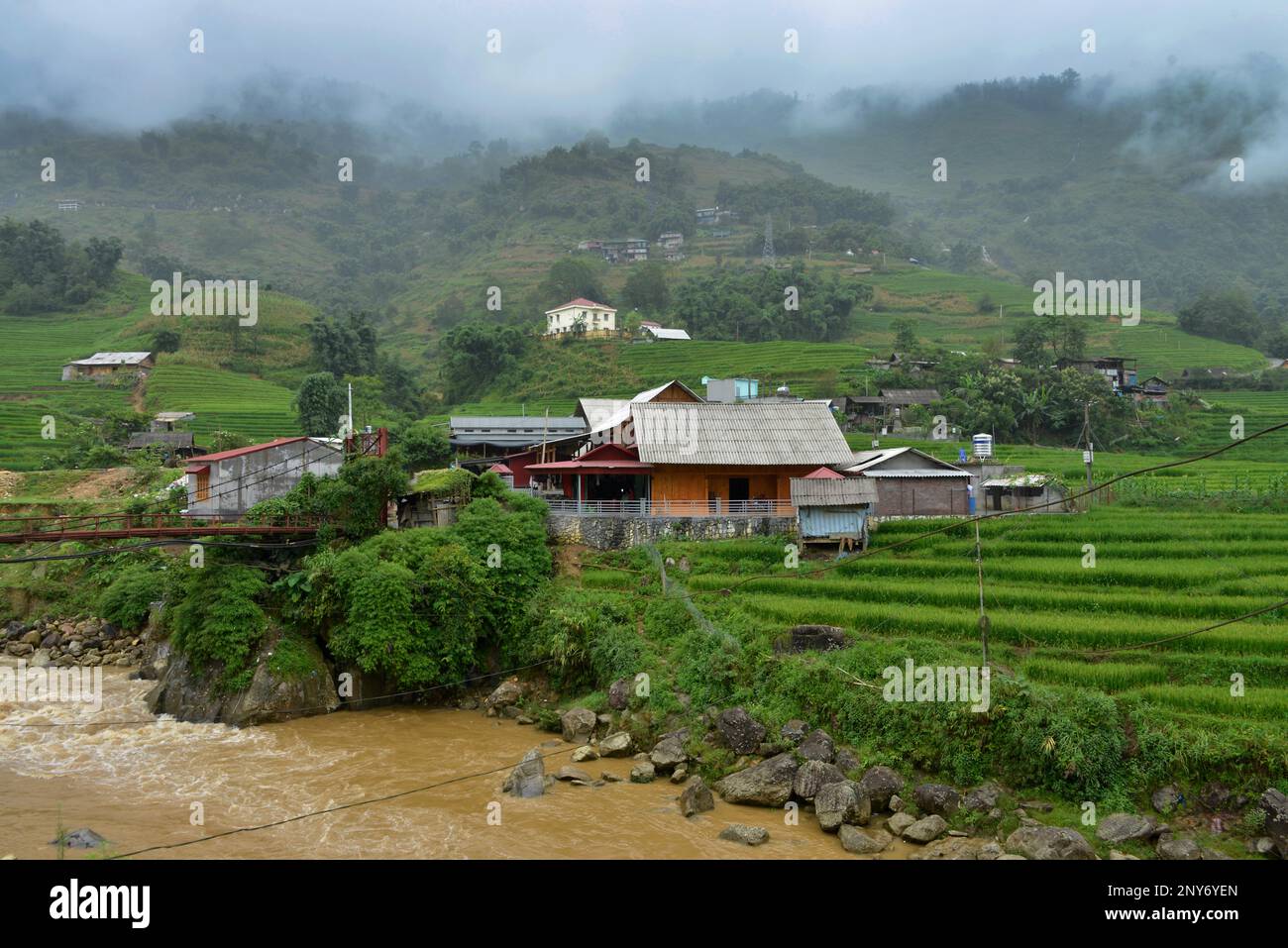 Farm village, Sa Pa, Vietnam Stock Photo Alamy