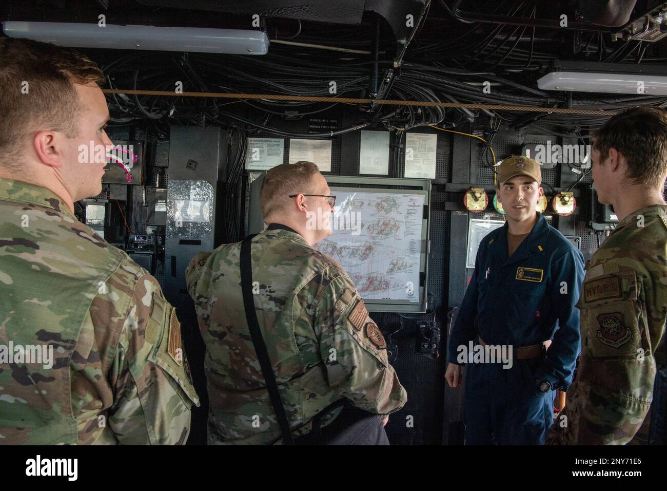 ROTA, Spain (January 4, 2023)- Ens. Jacob Jackson, assigned to the ...