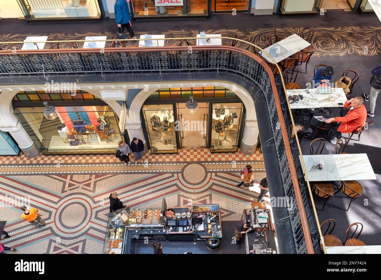 Sydney Australia. Queen Victoria Building Mall Stock Photo Alamy