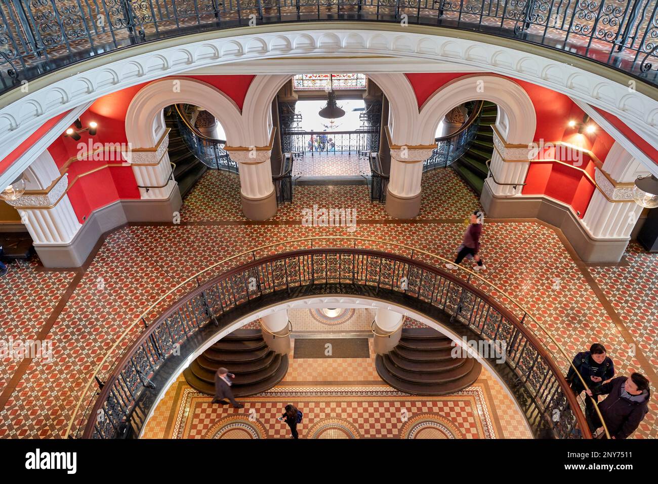 Sydney Australia. Queen Victoria Building Mall Stock Photo Alamy