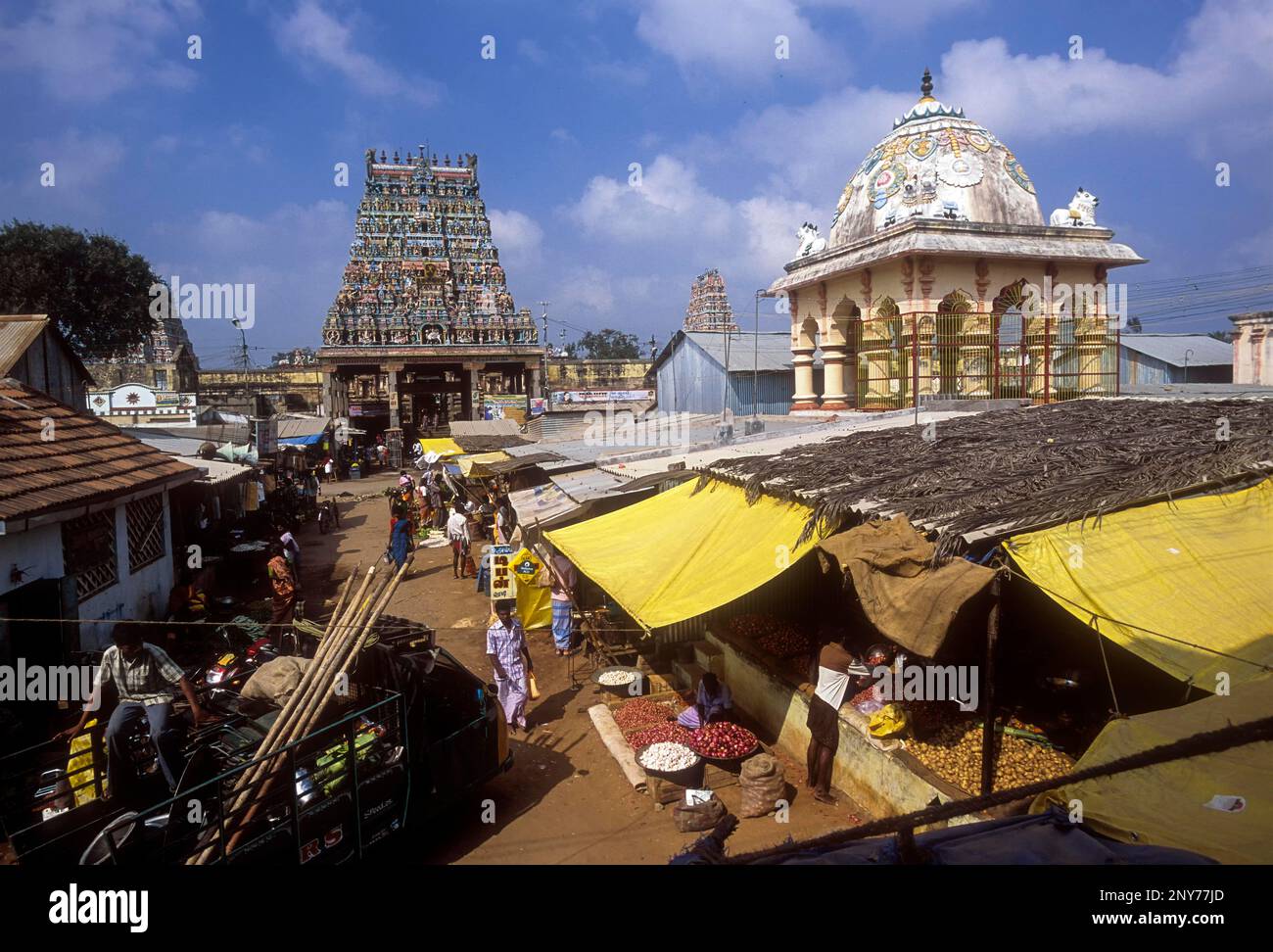 Virudhagireeswarar (Siva) temple virudhachalam, T. Nadu, India Stock Photo