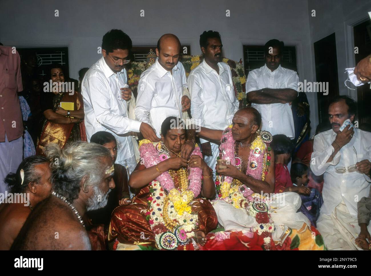 60th Year Marriage, Sashtiapoorth of Nattukottai Chettiar, Nagarathar Community, Chettinad