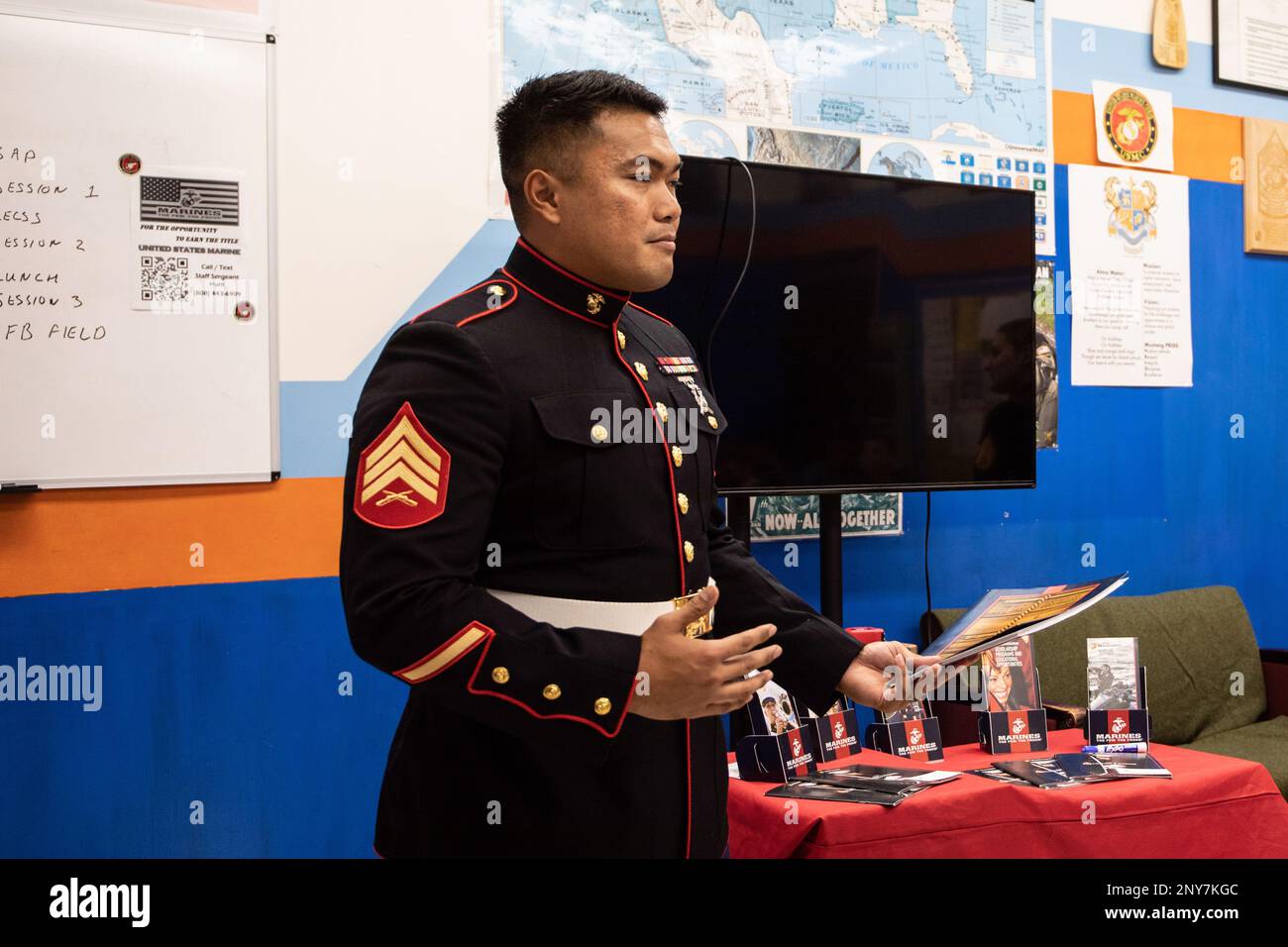 U.S. Marine Corps Sgt. Robert Fagaragan, Marine Corps Air Station