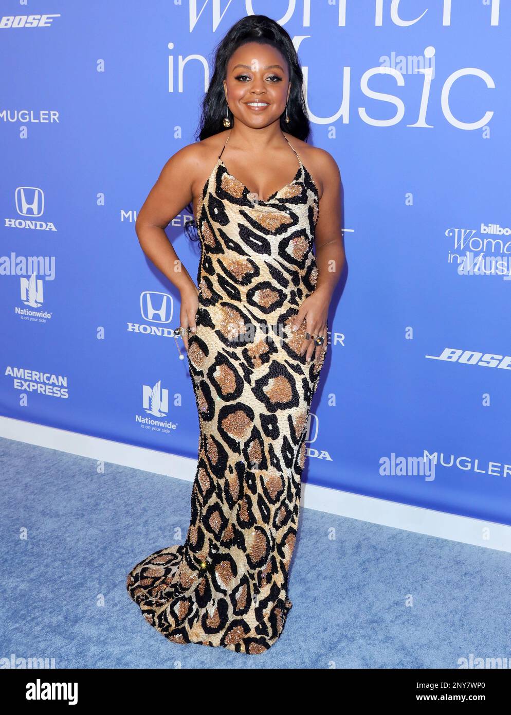 Quinta Brunson arrives at The 2023 Billboard Women in Music Awards held