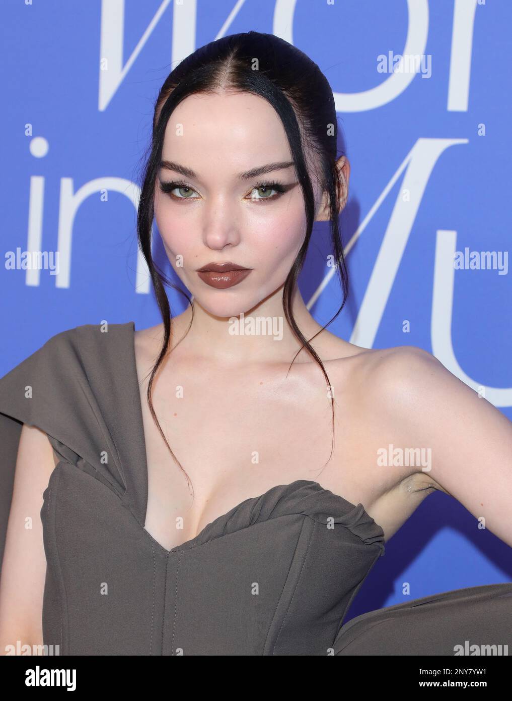 Dove Cameron arrives at The 2023 Billboard Women in Music Awards held ...