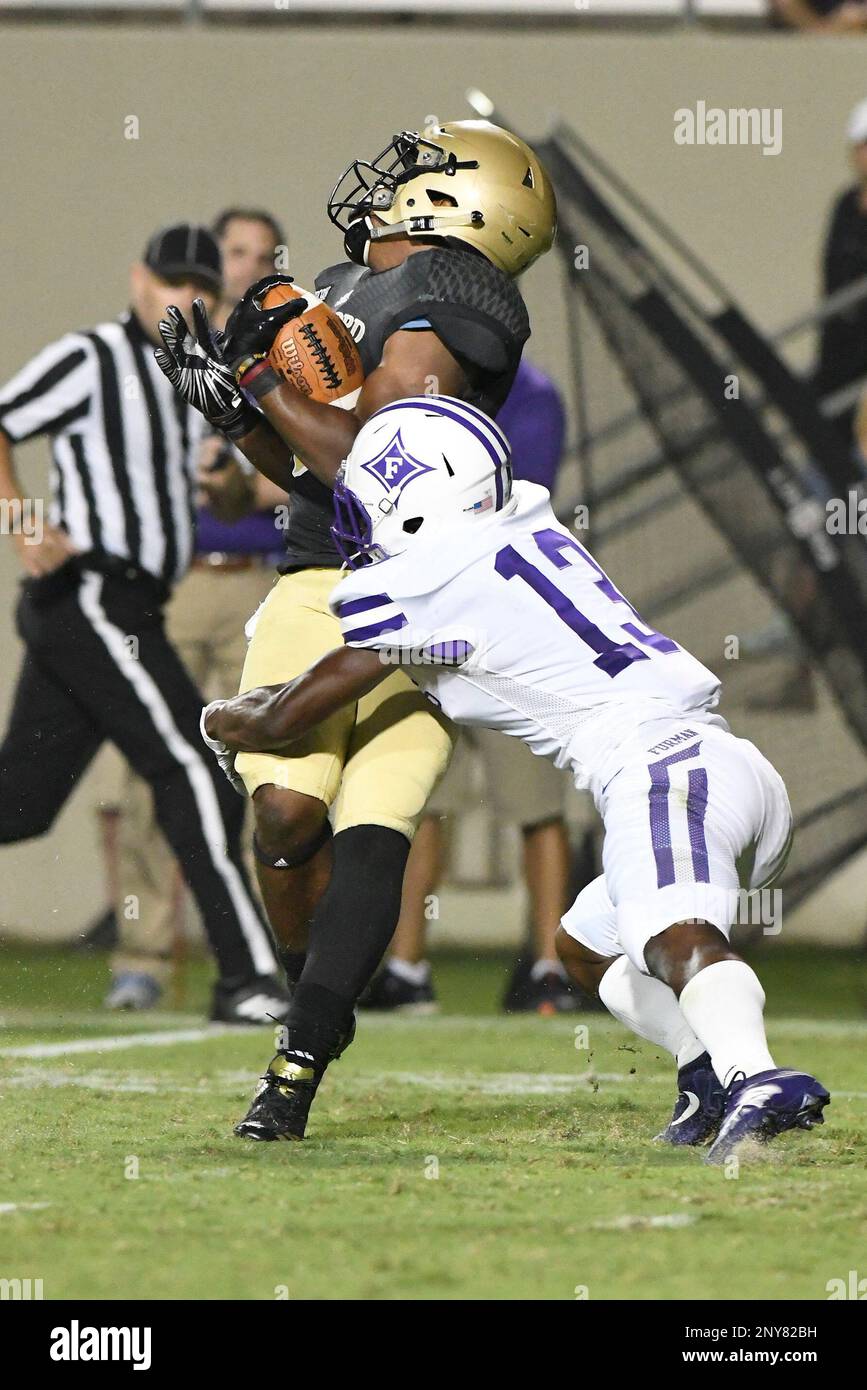 SPARTANBURG, SC - SEPTEMBER 02: Blake Morgan (11) halfback Wofford ...