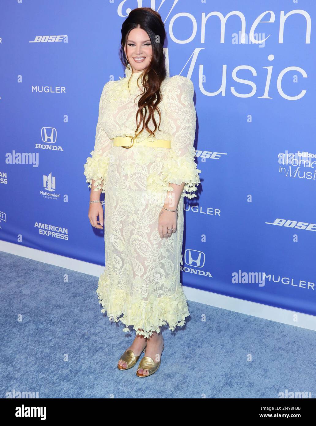Inglewood, USA. 01st Mar, 2023. Lana Del Rey arrives at The 2023 Billboard Women in Music Awards held at The YouTube Theater in Inglewood, CA on Wednesday, March 1, 2023. (Photo by Juan Pablo Rico/Sipa USA) Credit: Sipa USA/Alamy Live News Stock Photo