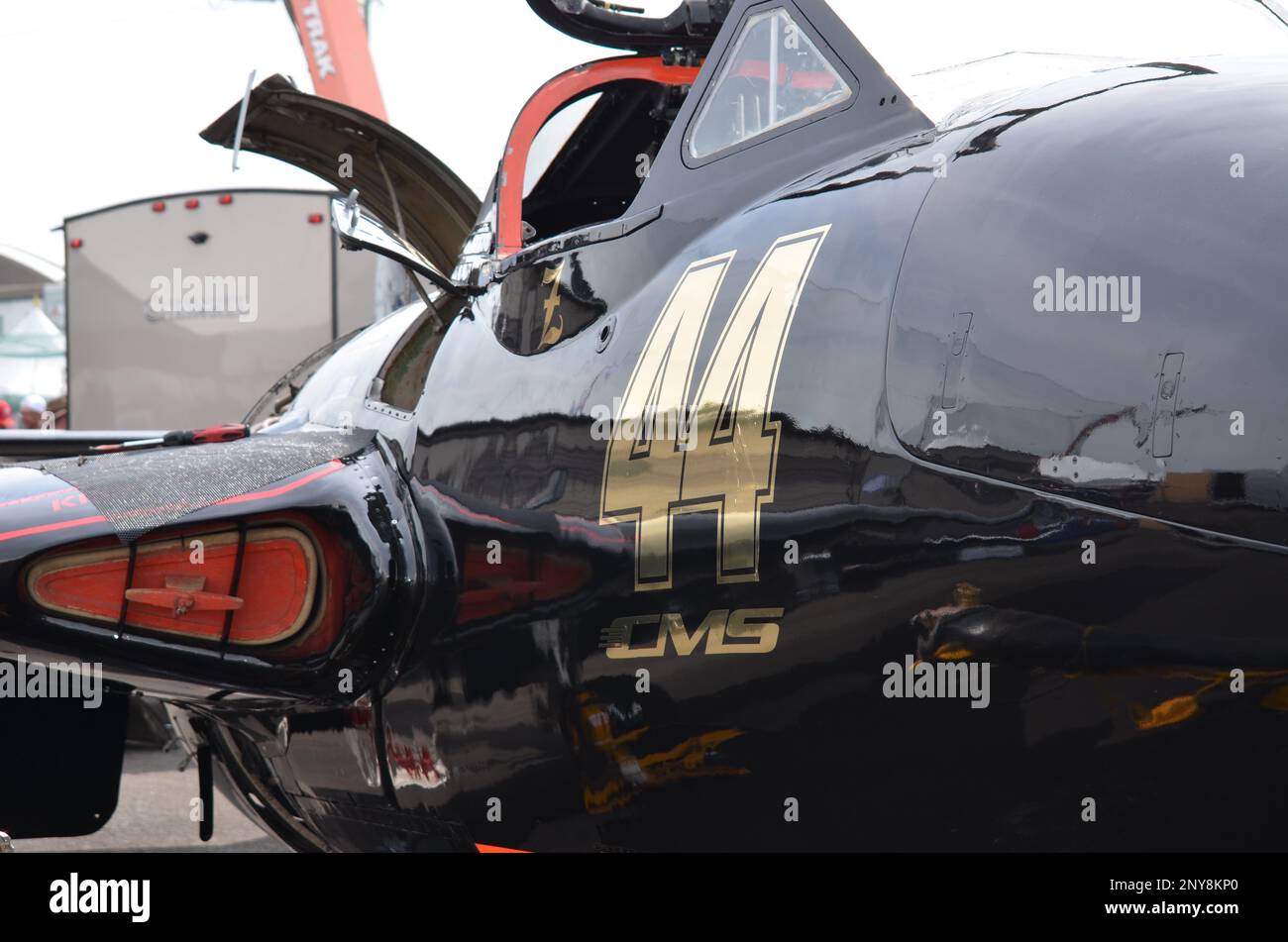 RENO, NV - SEPTEMBER 16: Beautiful paint scheme on the No 44 de ...