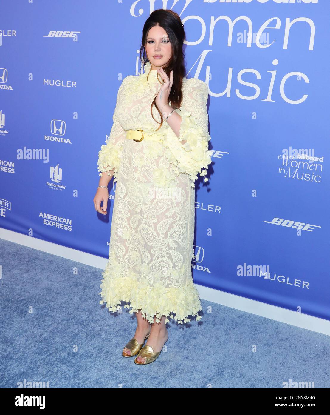 Inglewood, USA. 01st Mar, 2023. Lana Del Rey arrives at The 2023 Billboard Women in Music Awards held at The YouTube Theater in Inglewood, CA on Wednesday, March 1, 2023. (Photo by Juan Pablo Rico/Sipa USA) Credit: Sipa USA/Alamy Live News Stock Photo