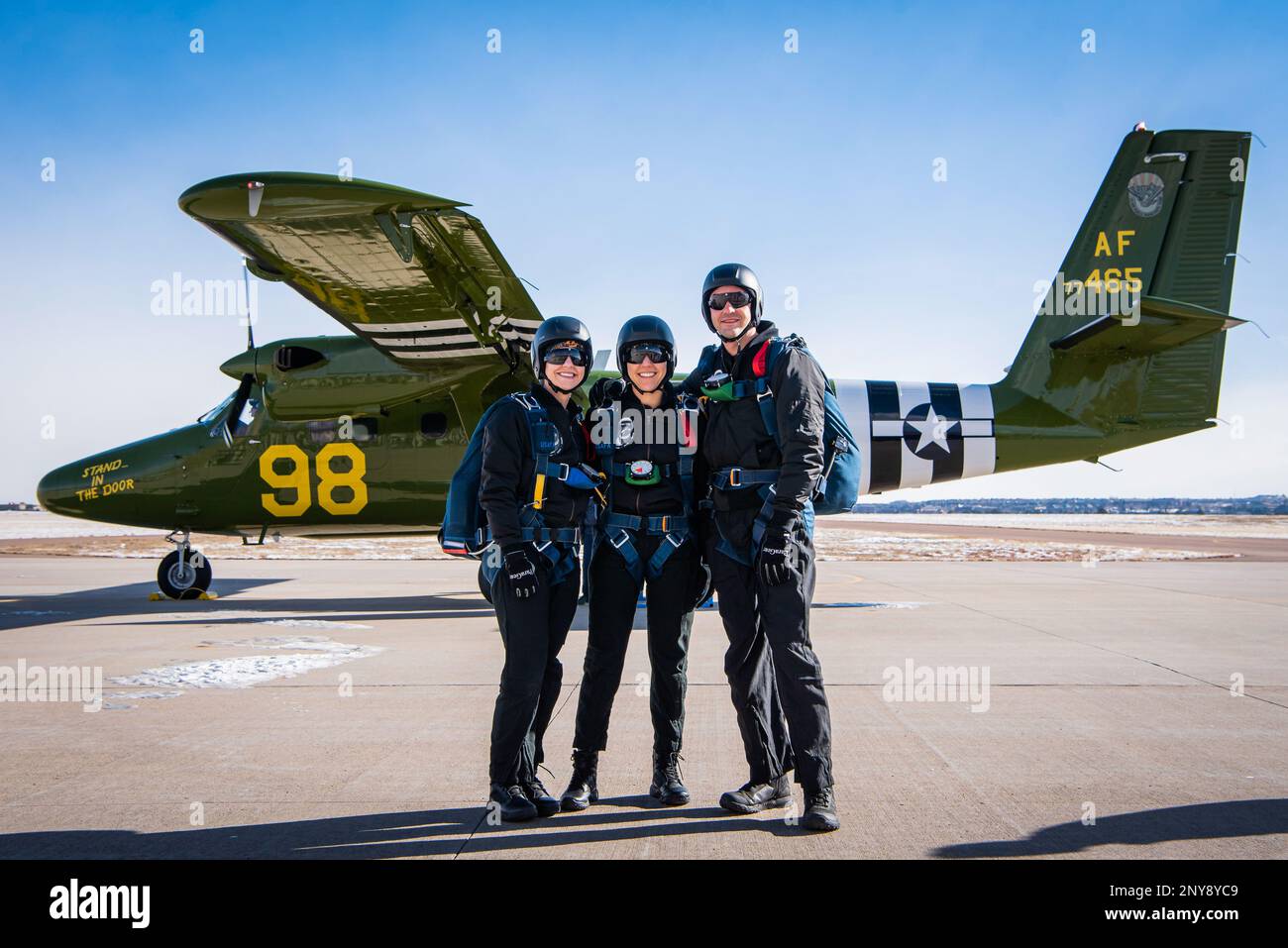 U.S. AIR FORCE ACADEMY, Colo. From the left Anna Menon, Mission