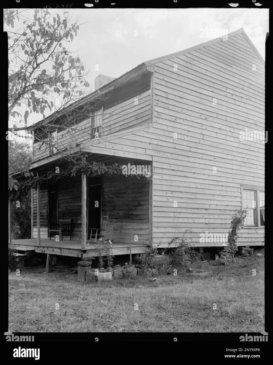 John Moore House, Gaston County, North Carolina. Carnegie Survey of the